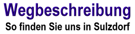 Wegbeschreibung