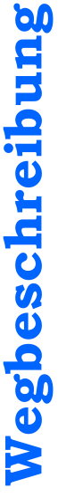 Wegbeschreibung