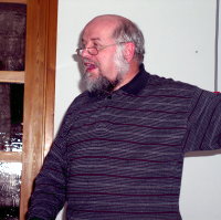 Wilfried G&ouml;tz beim M&auml;nnervesper in Sulzdorf